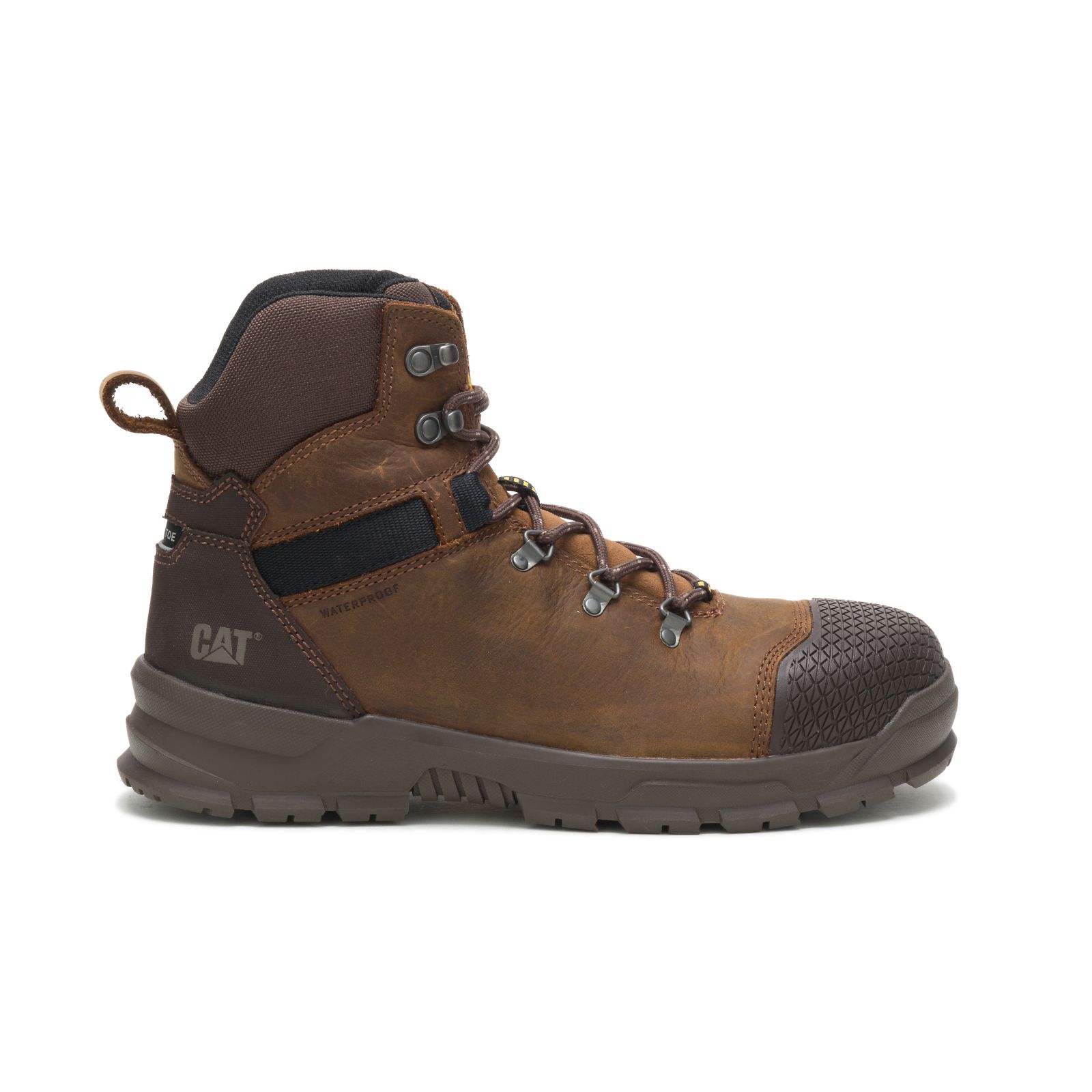 Caterpillar Accomplice X Waterproof Steel Toe Men's Steel Toe Boots Brown | Cat-640187