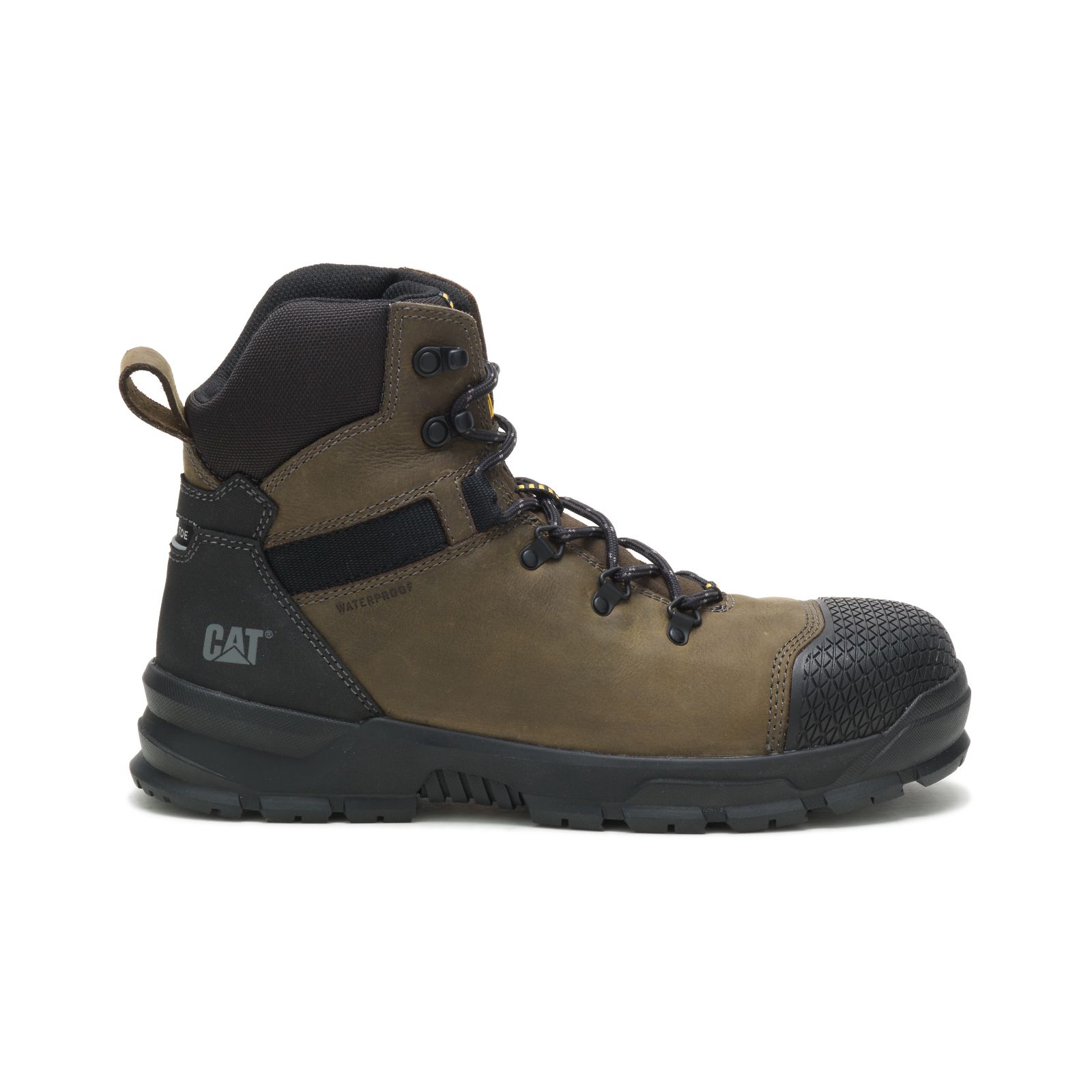 Caterpillar Accomplice X Waterproof Steel Toe Men's Steel Toe Boots Deep Green/Black | Cat-759230