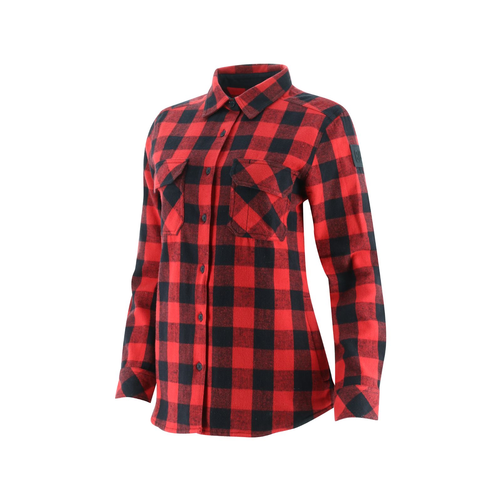 Caterpillar Buffalo Check Heavyweight Women's T-Shirts Red | Cat-726531