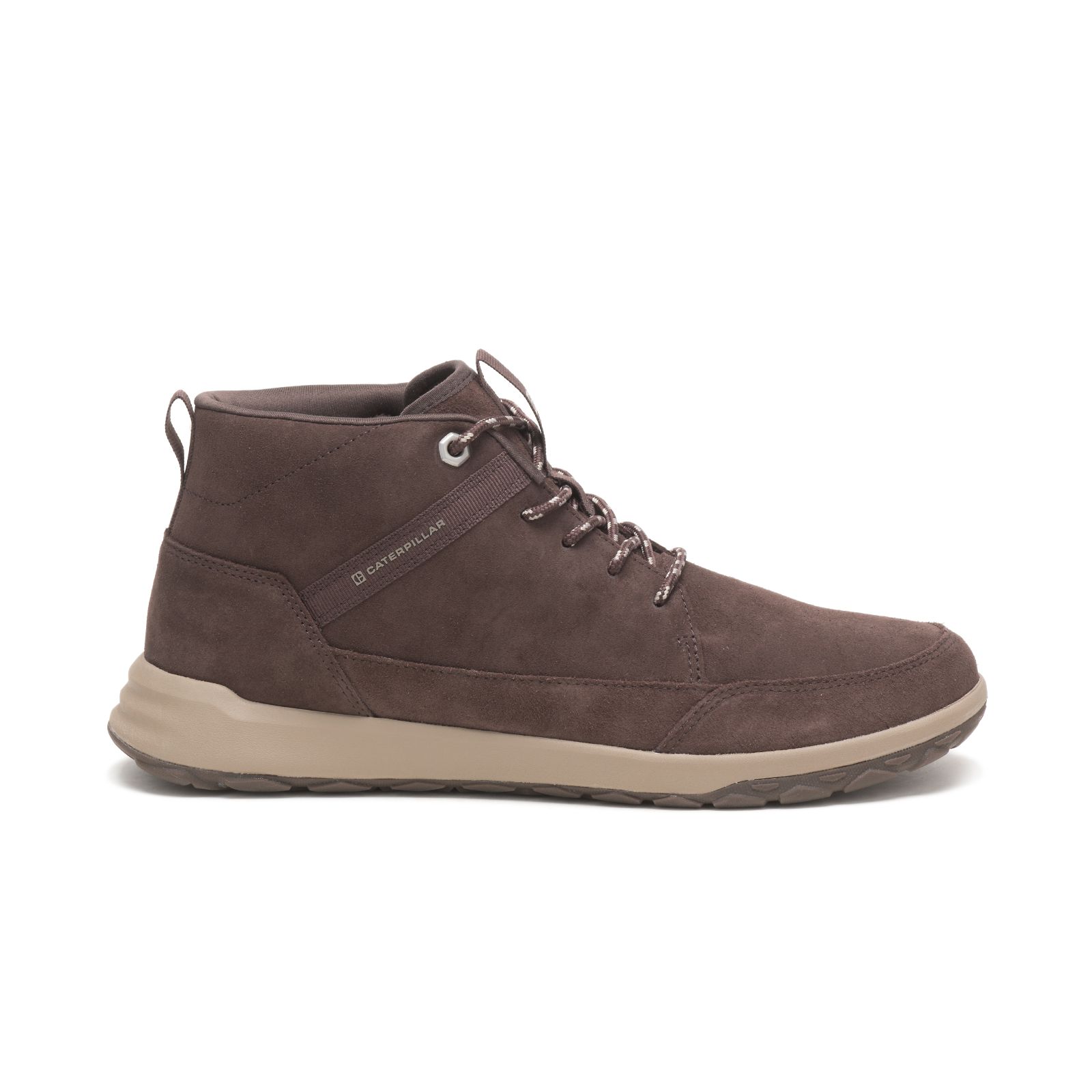 Caterpillar Code Quest Mid Men's Sneakers Coffee | Cat-618409