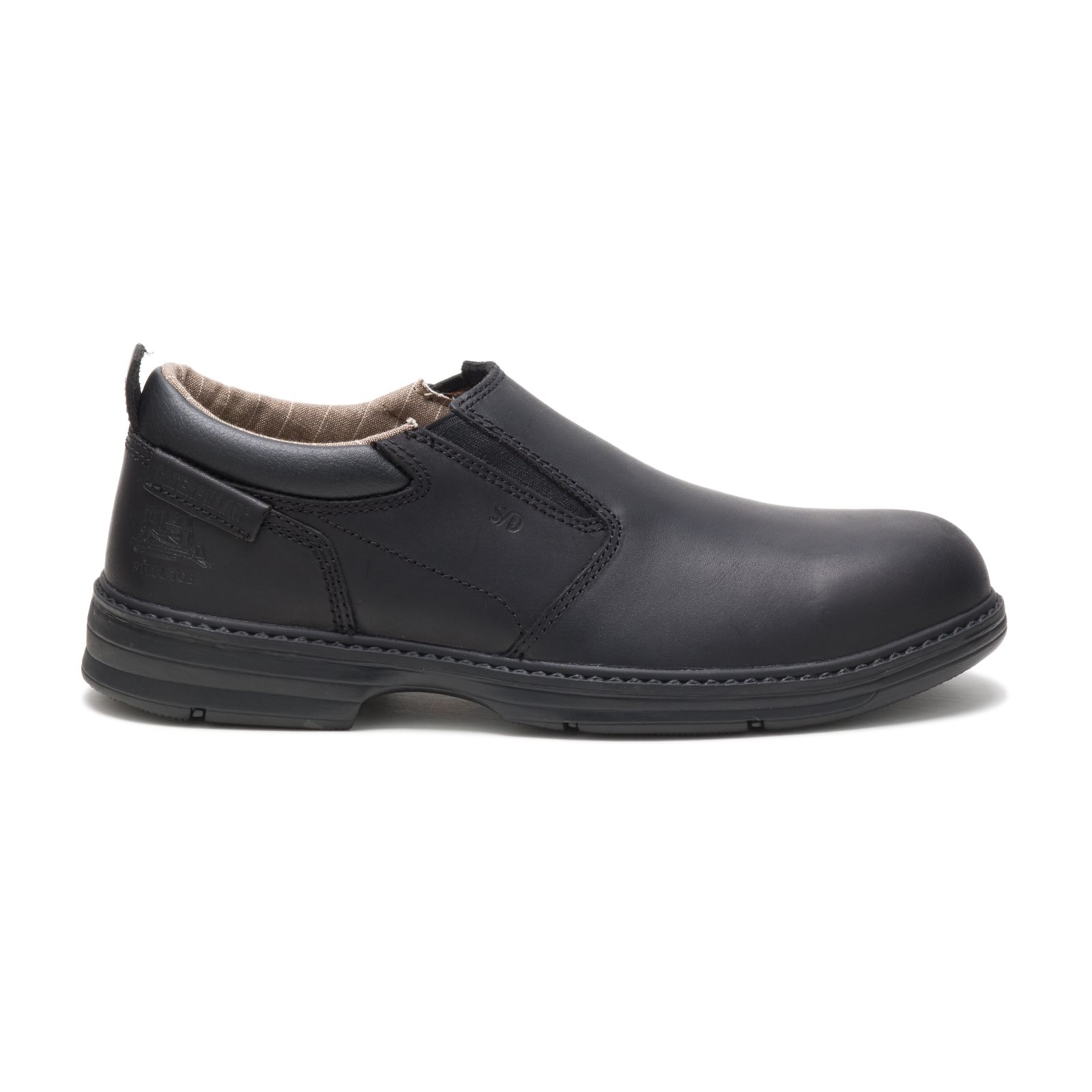 Caterpillar Conclude Steel Toe Men's Steel Toe Shoes Black | Cat-360192