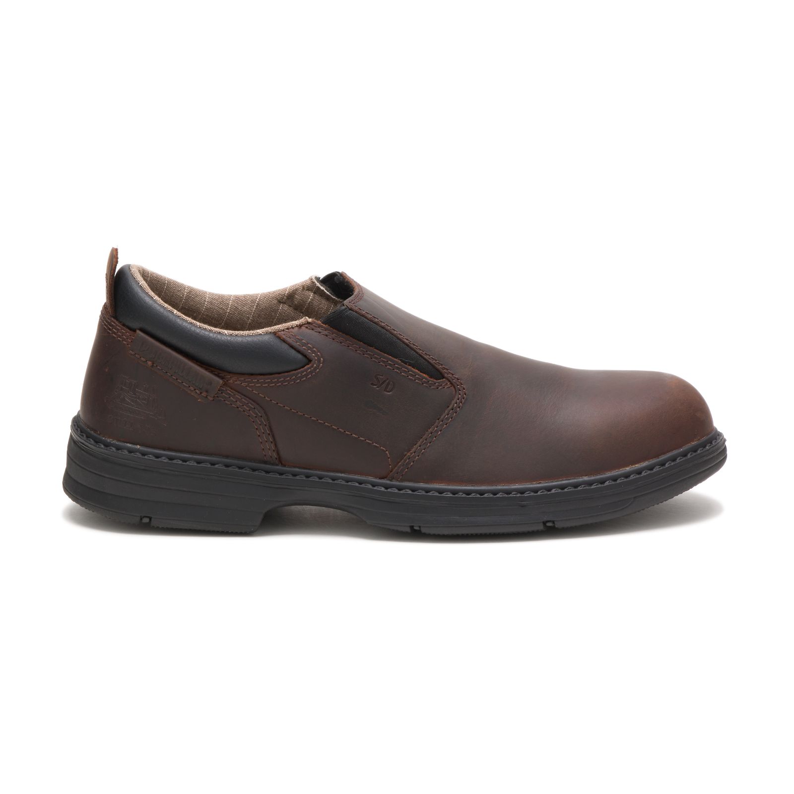 Caterpillar Conclude Steel Toe Men's Work Shoes Dark Brown | Cat-908462
