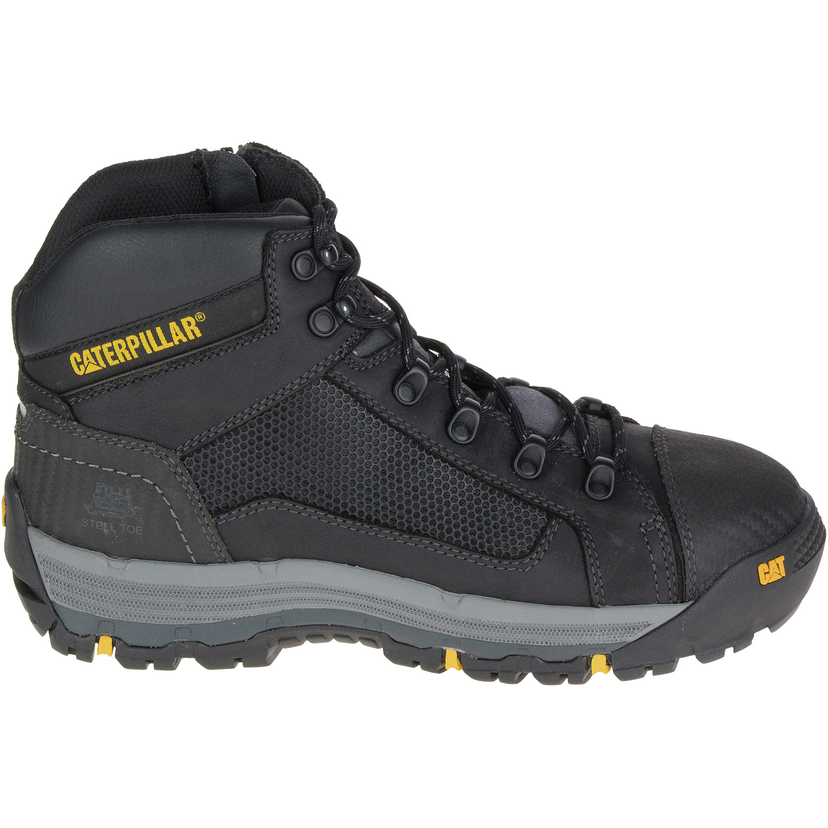 Caterpillar Convex St Mid Men's Work Boots Black | Cat-603825