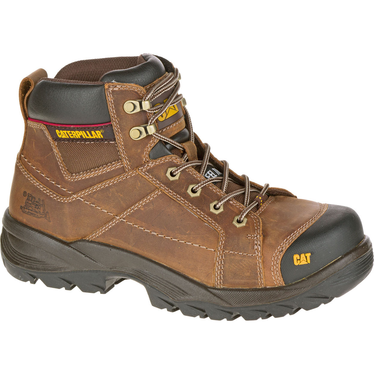 Caterpillar Crossrail St Men's Safety Boots Dark Beige | Cat-285306