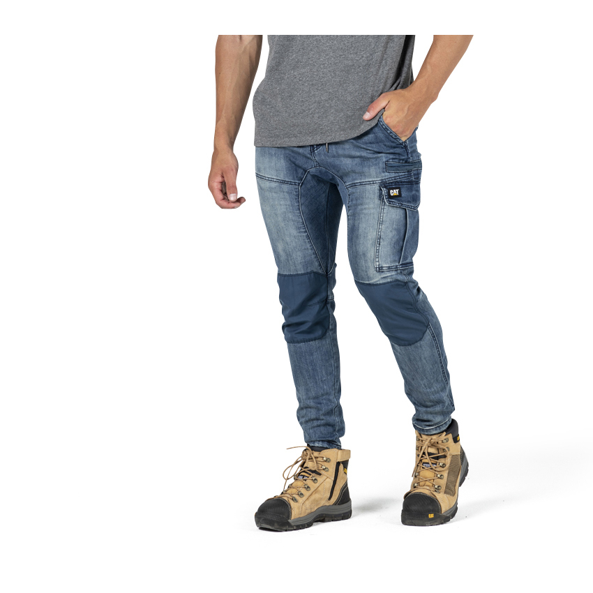 Caterpillar Dynamic Men's Pants Blue | Cat-180423