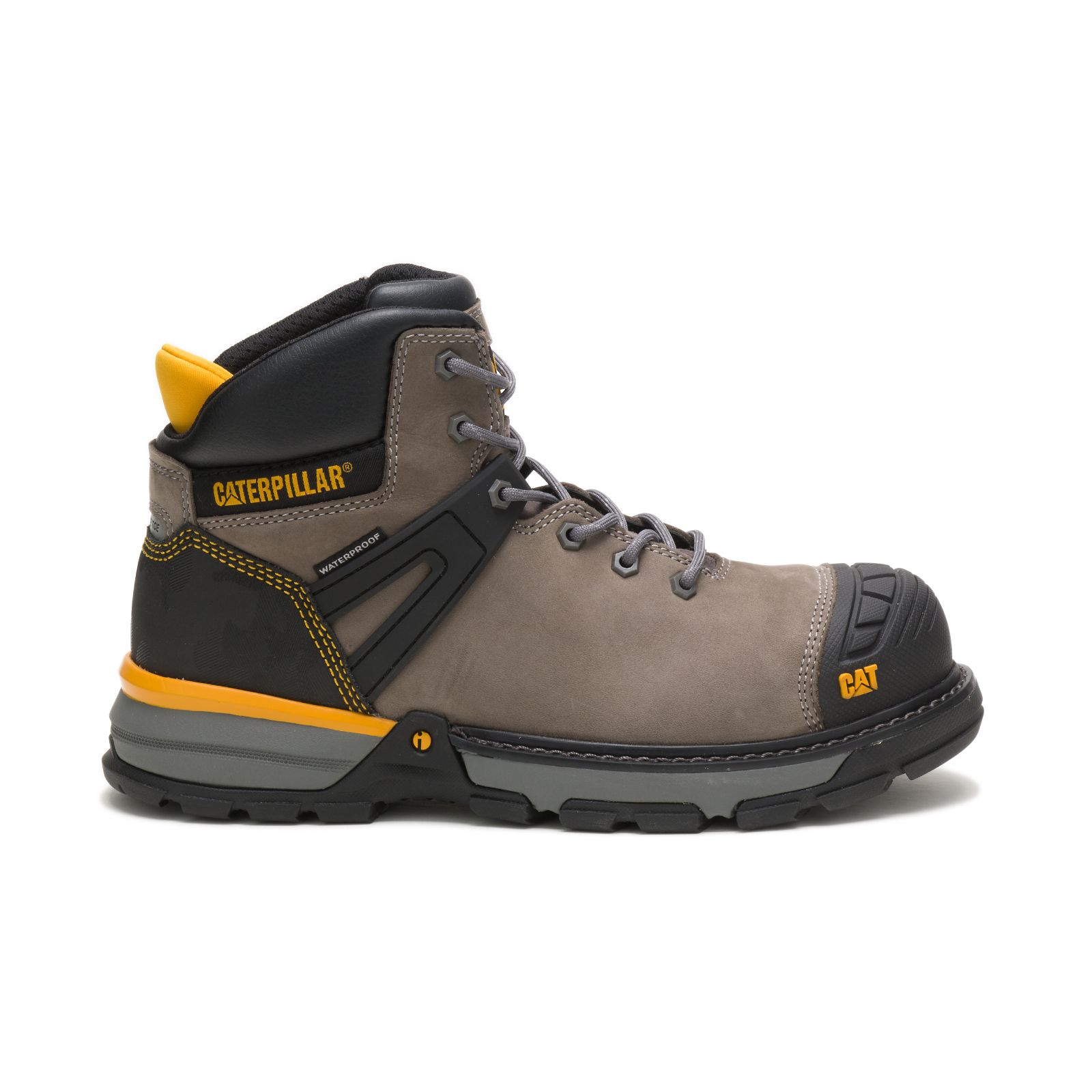 Caterpillar Excavator Superlite Waterproof Nano Toe Csa Men's Work Boots Brown | Cat-284739