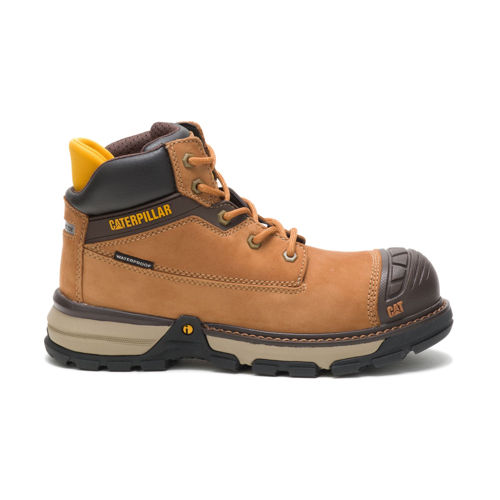 Caterpillar Excavator Superlite Waterproof Nano Toe Csa Women's Work Boots Brown | Cat-941283