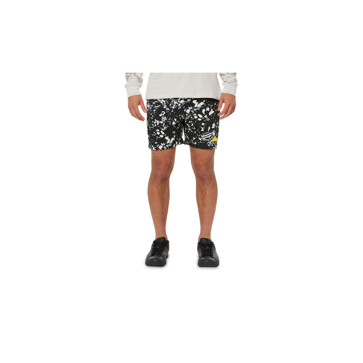 Caterpillar Foundation Swim Trunk Men's Shorts Black/White | Cat-096721