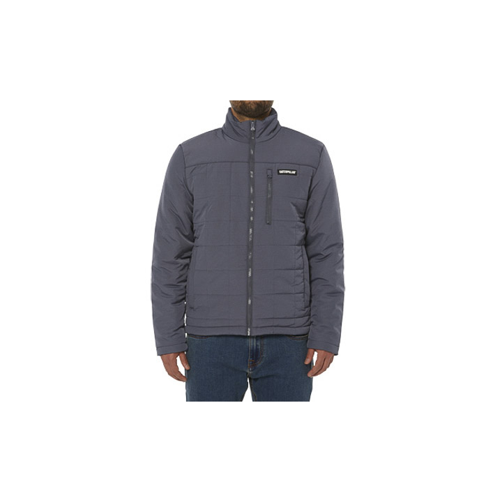 Caterpillar Foundation Synthetic Insulated Men's Jackets Navy | Cat-712643