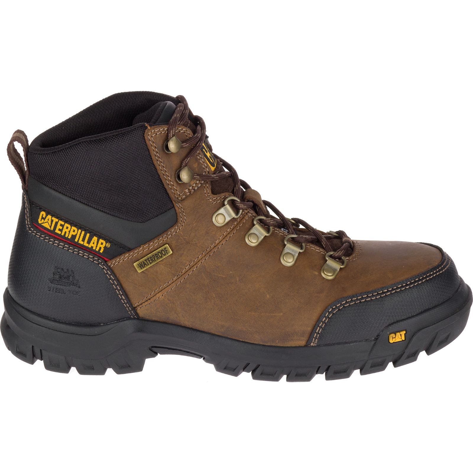 Caterpillar Framework S3 Wr Hro Sra Steel Toe Men's Work Boots Brown | Cat-069142
