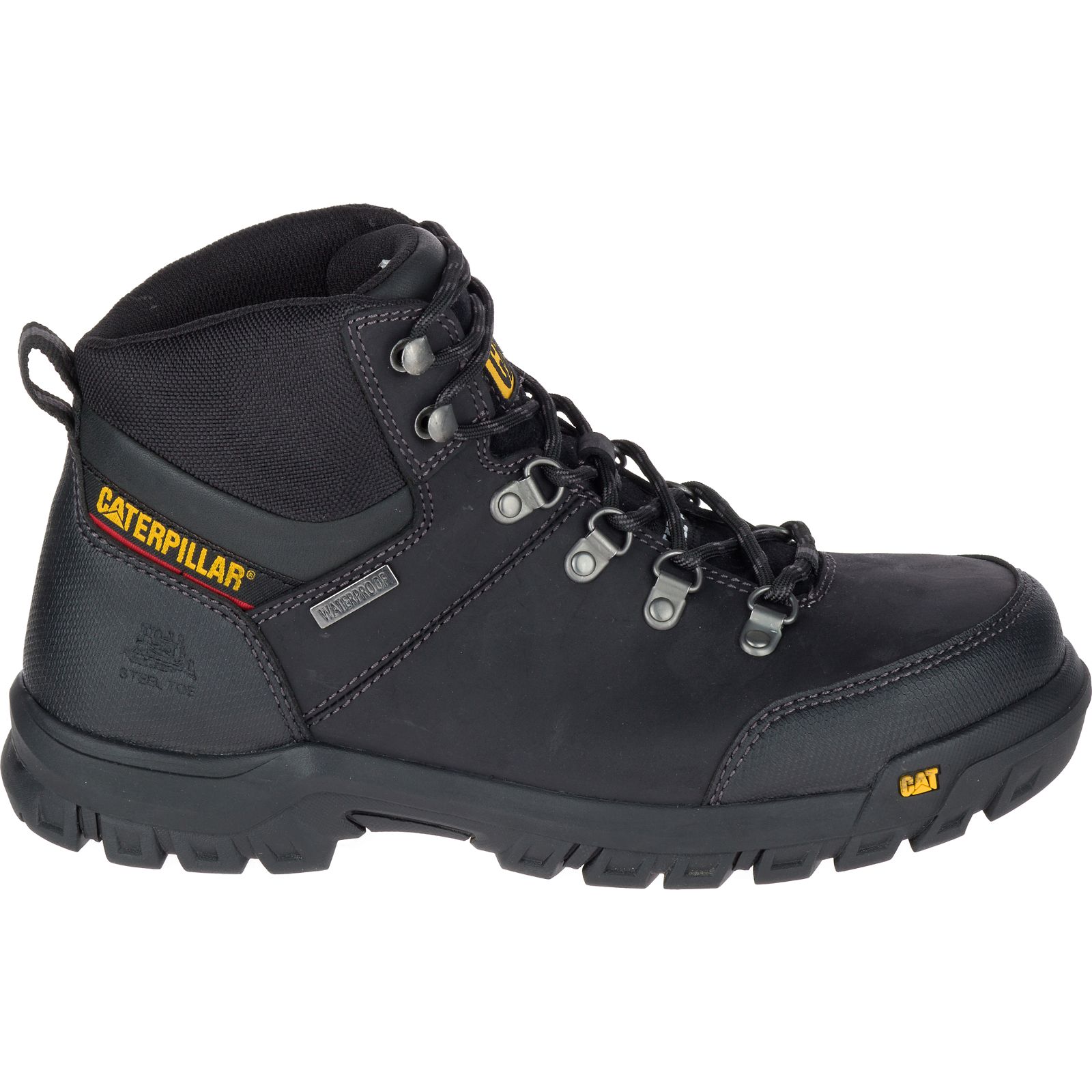 Caterpillar Framework S3 Wr Hro Sra Steel Toe Men's Work Boots Black | Cat-681907