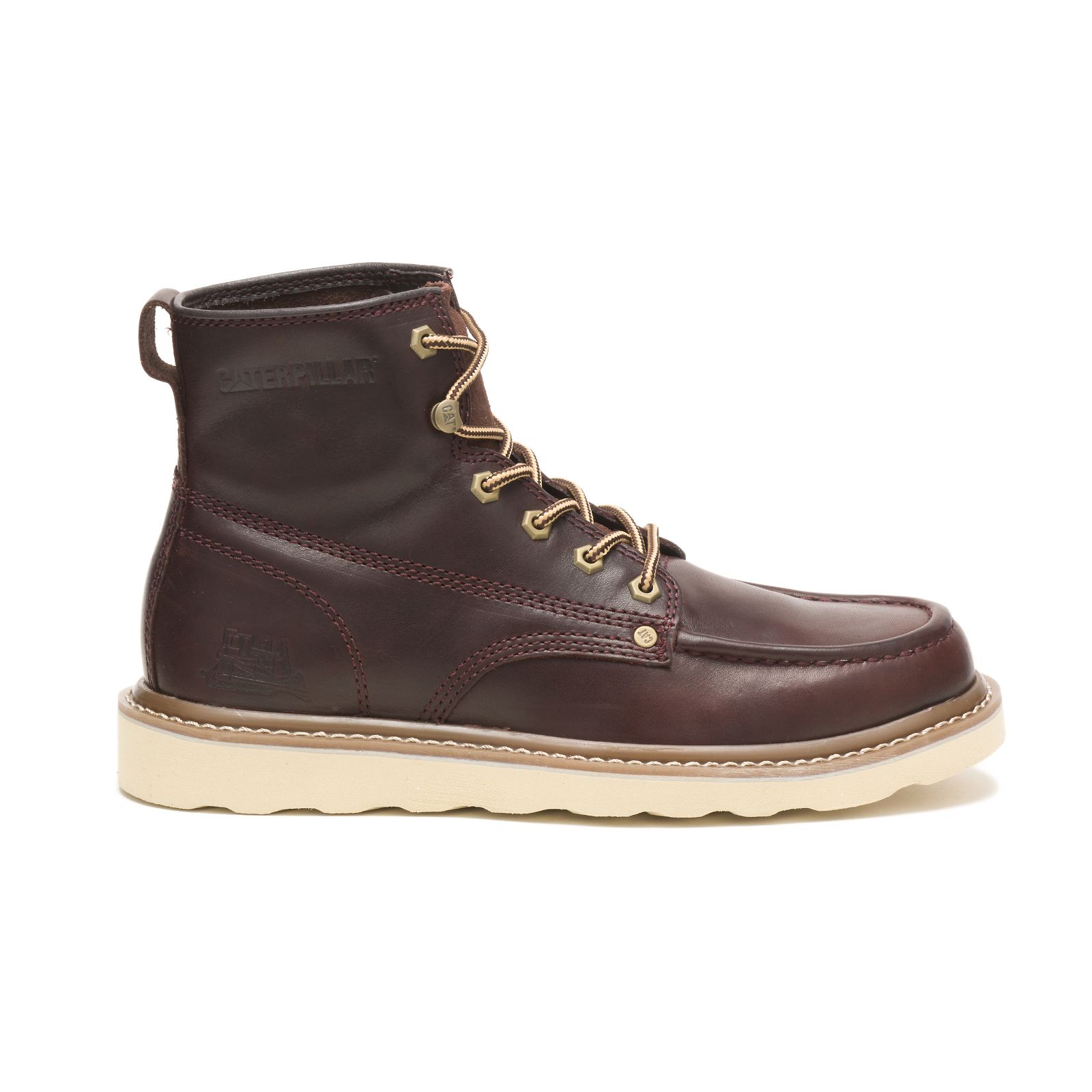 Caterpillar Glenrock Mid Men's Casual Boots Dark Brown | Cat-046719