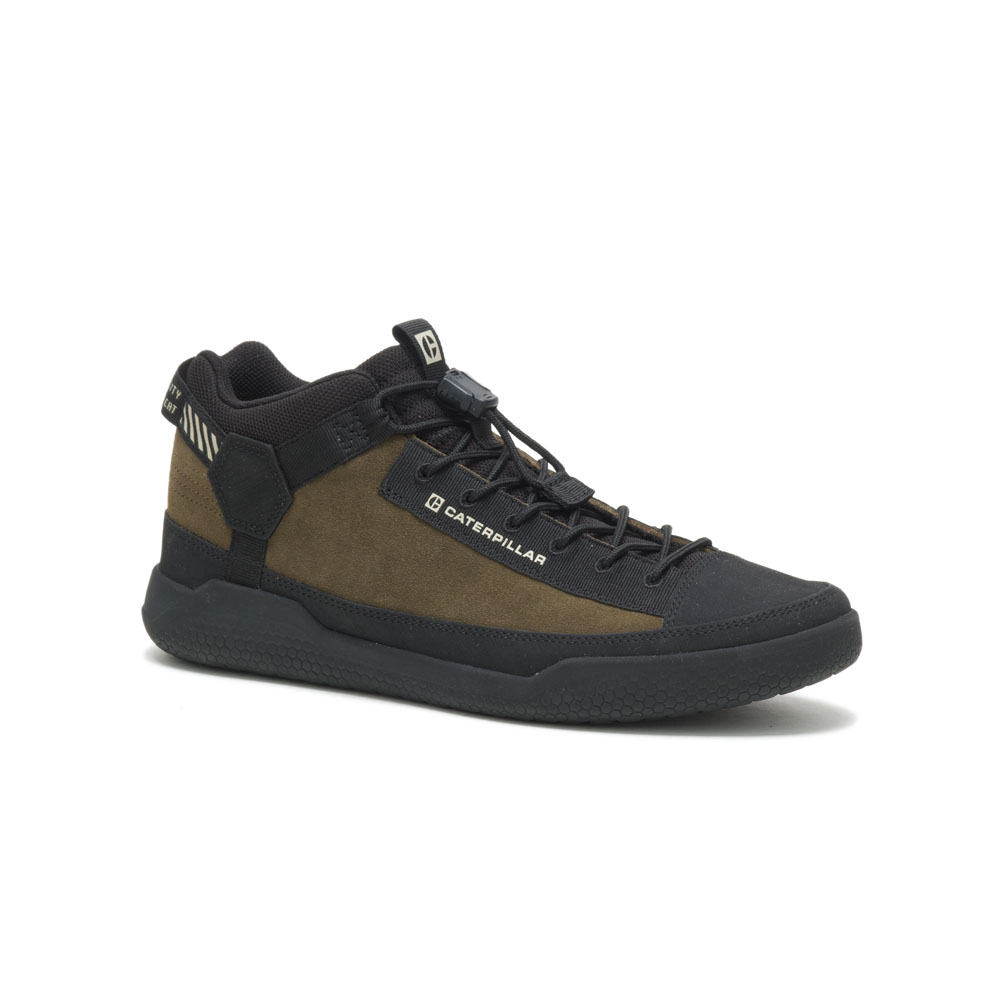 Caterpillar Hex Utility Men's Sneakers Dark Olive | Cat-958721