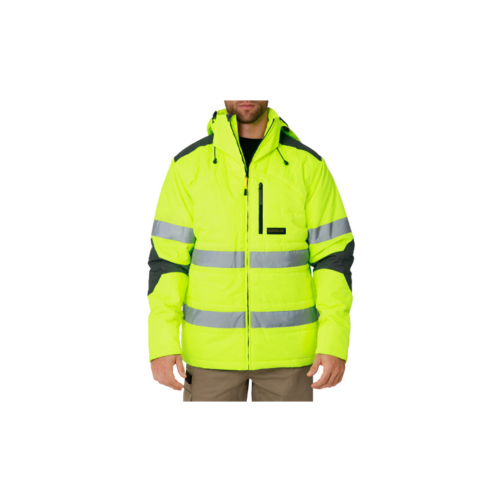 Caterpillar Hi Vis Boreas Taped Men's Jackets Yellow | Cat-521960
