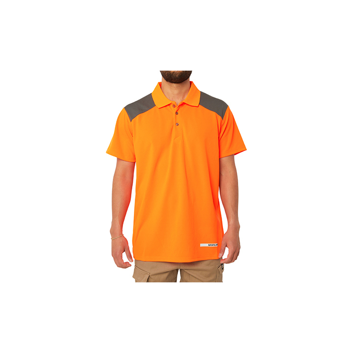 Caterpillar Hi Vis Performance Men's T-Shirts Orange | Cat-413250