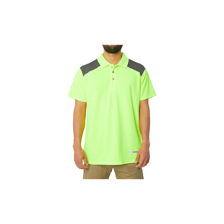 Caterpillar Hi Vis Performance Men's T-Shirts Yellow | Cat-581972