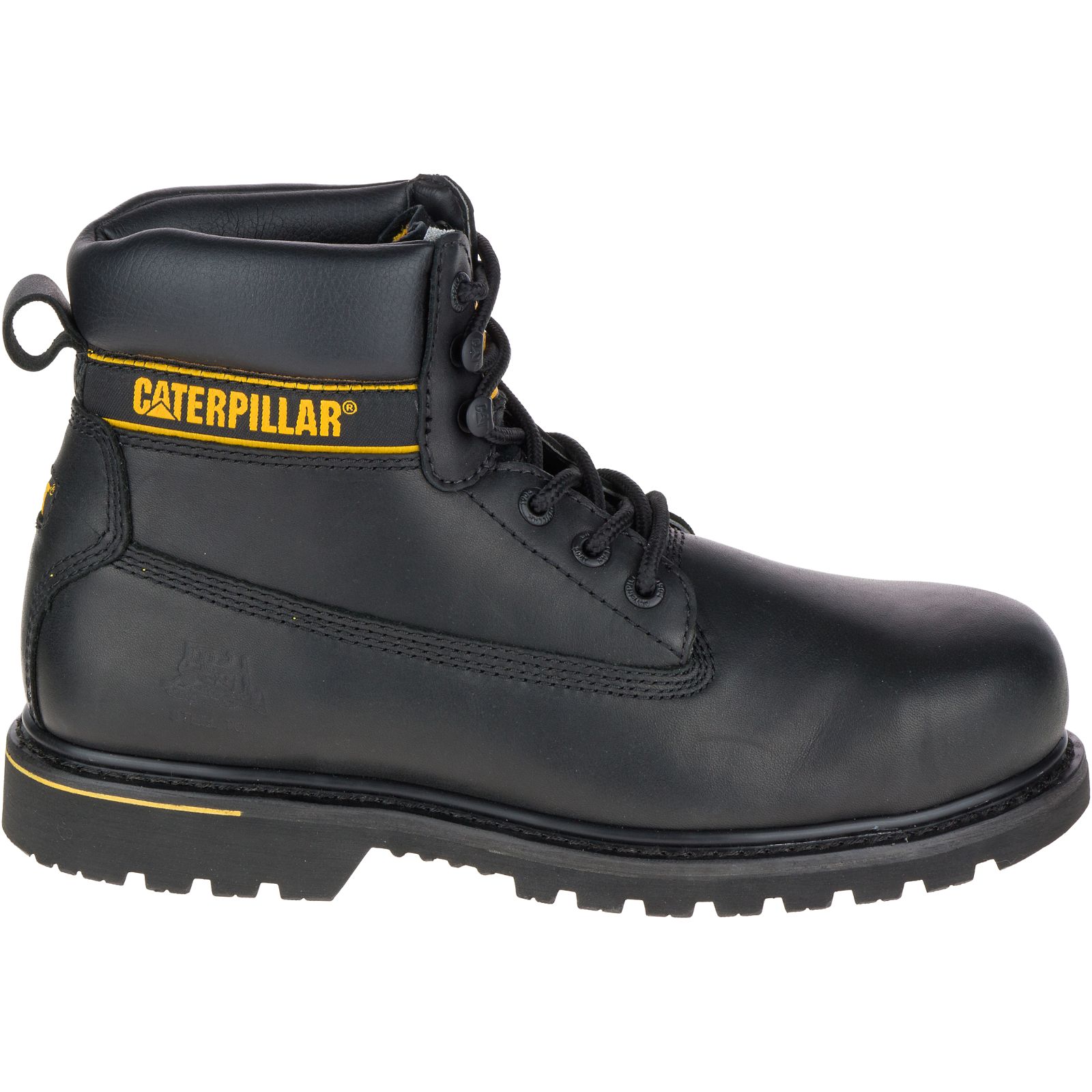 Caterpillar Holton Steel Toe S3 Hro Src Men's Work Boots Black | Cat-603579