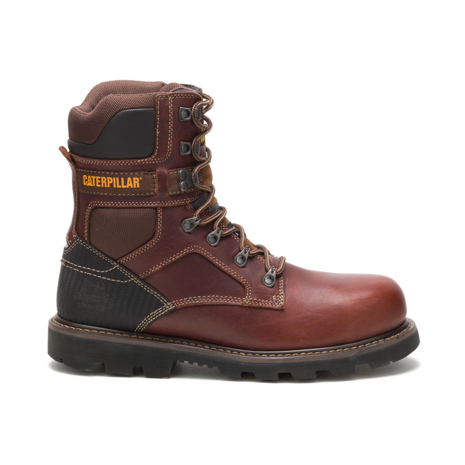 Caterpillar Indiana 2.0 Steel Toe Men's Work Boots Brown | Cat-851492