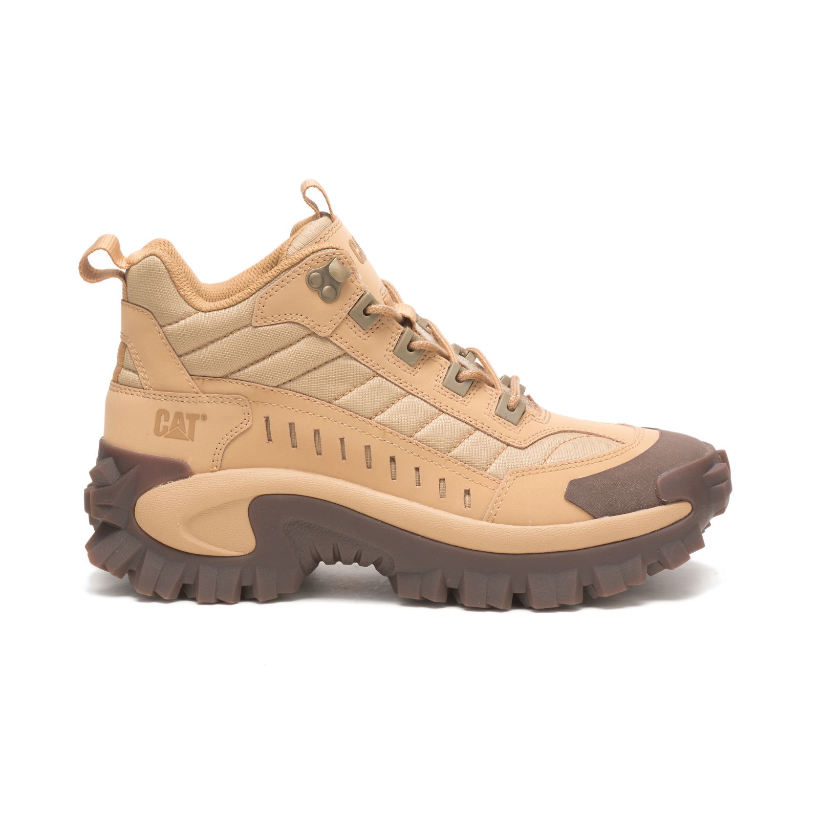Caterpillar Intruder Mid Women's Sneakers Khaki | Cat-507324