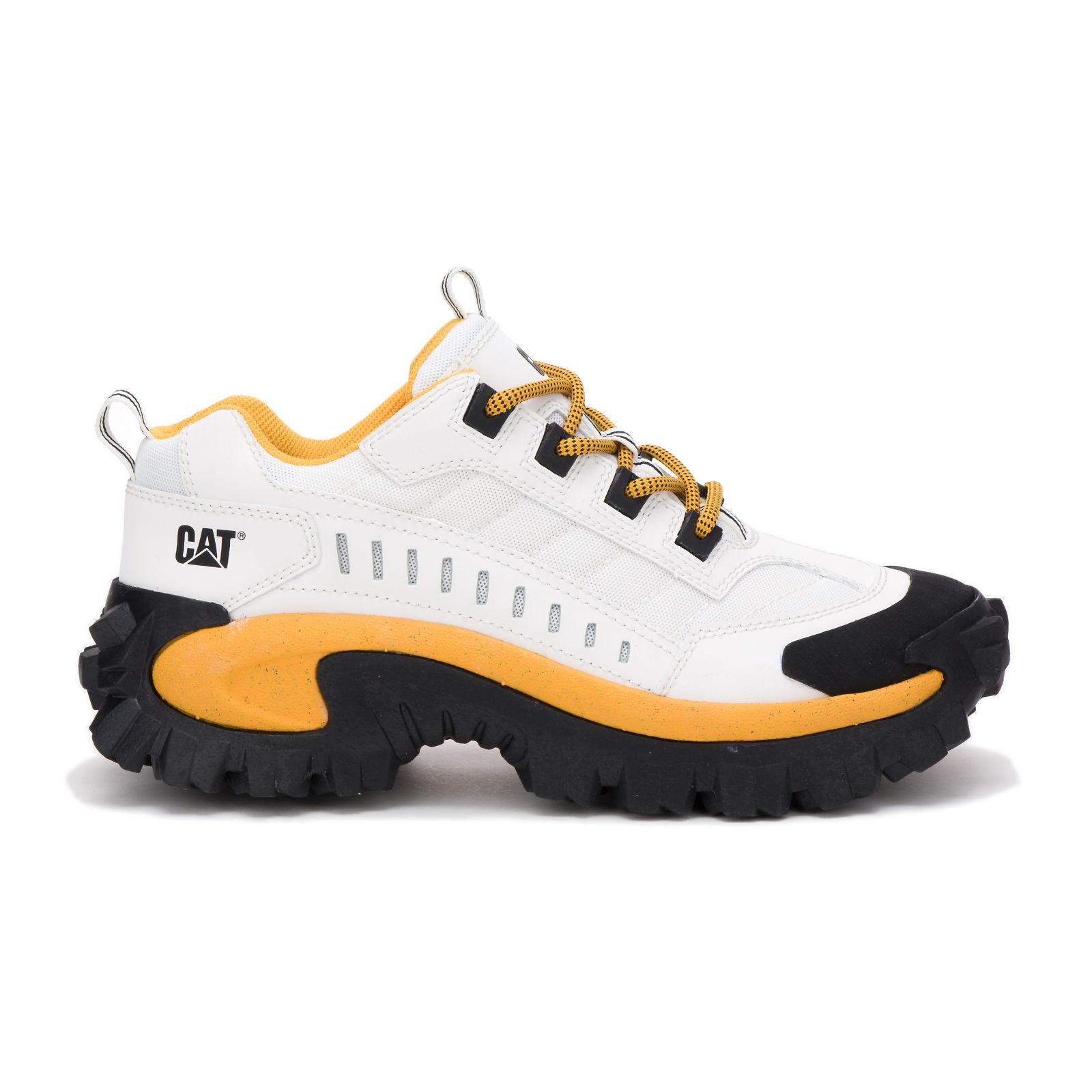 Caterpillar Intruder Women's Casual Shoes White Yellow | Cat-570169