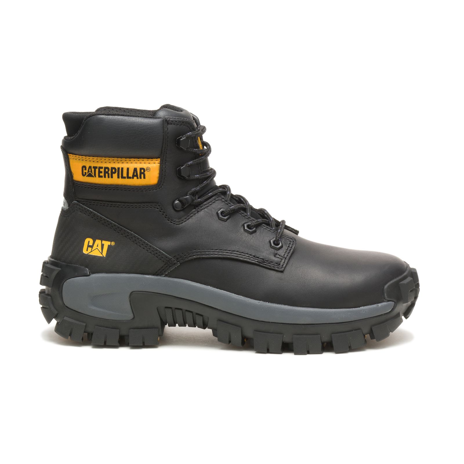 Caterpillar Invader Hi Steel Toe Men's Steel Toe Boots Black | Cat-146879