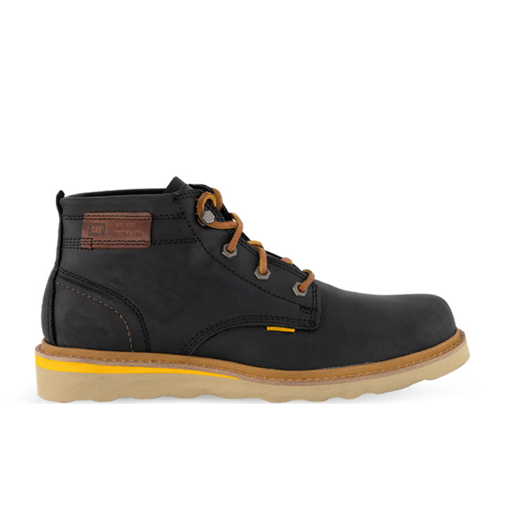 Caterpillar Jackson Mid Men's Casual Boots Black | Cat-158634