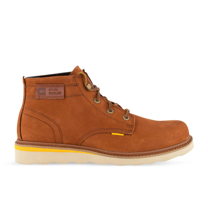 Caterpillar Jackson Mid Men's Casual Boots Brown | Cat-493185