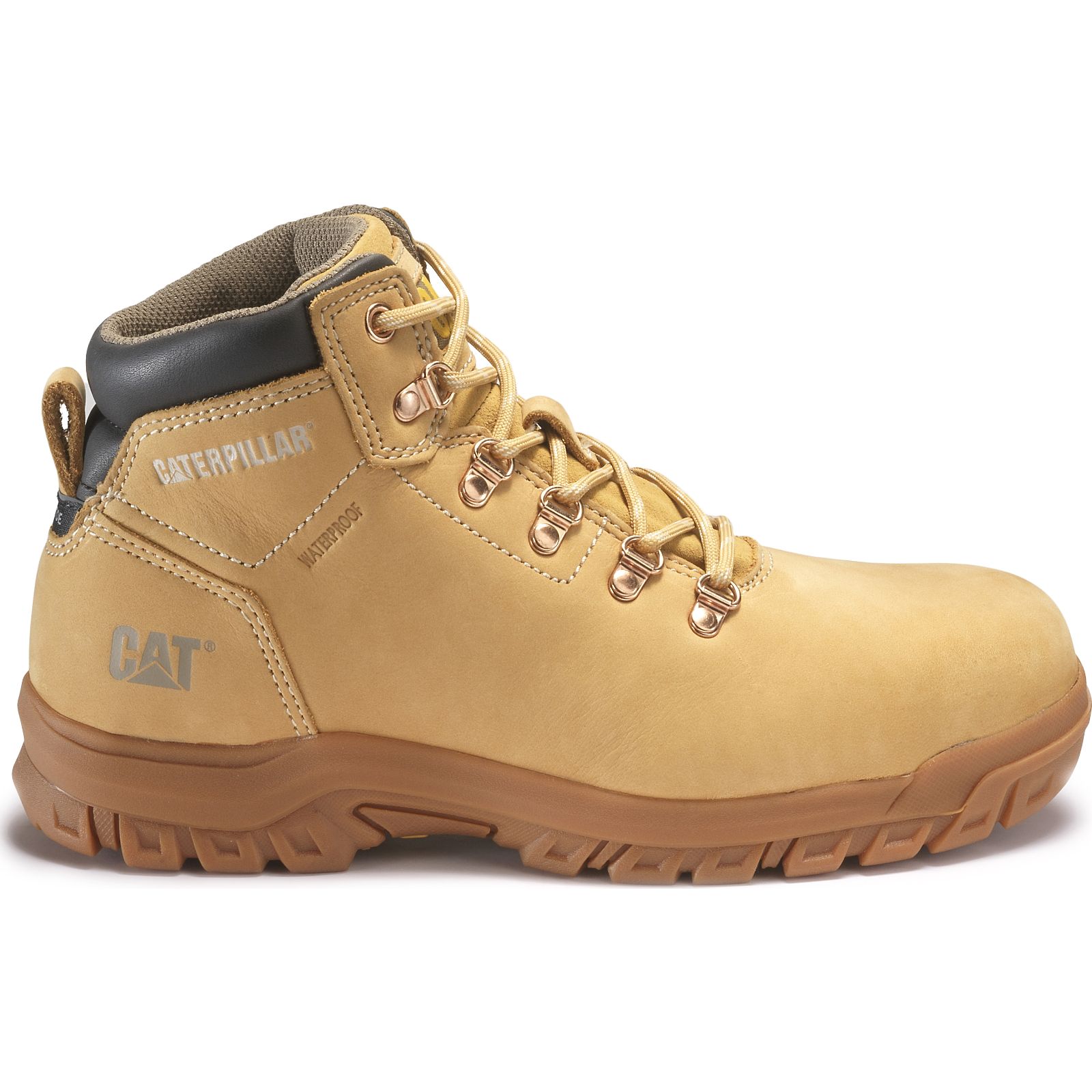 Caterpillar Mae Steel Toe S3 Hro Wr Sra Women's Work Boots Orange | Cat-724965