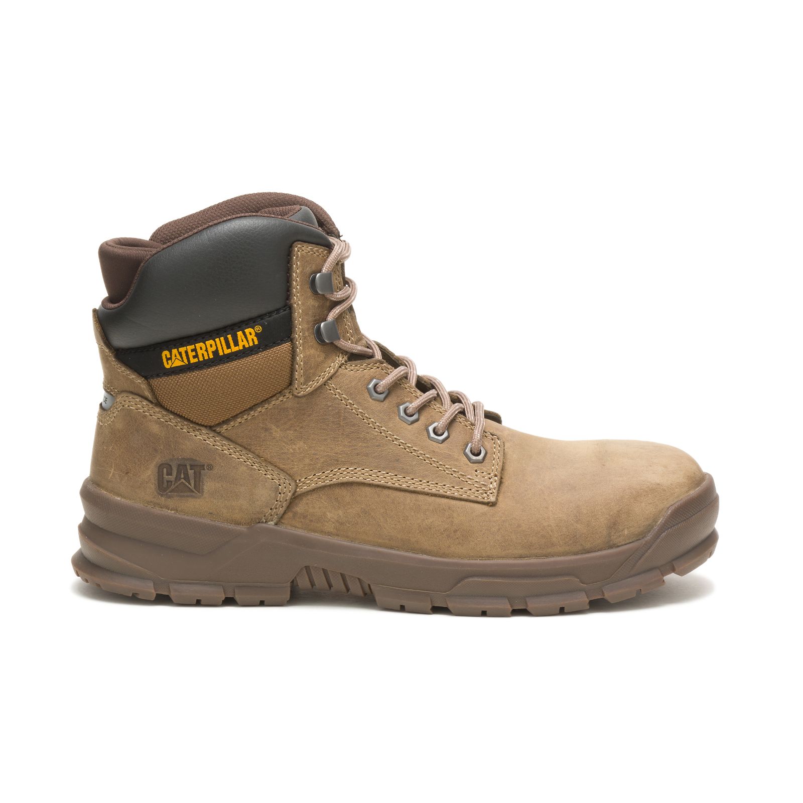Caterpillar Mobilize Alloy Toe Men's Work Boots Khaki | Cat-956021
