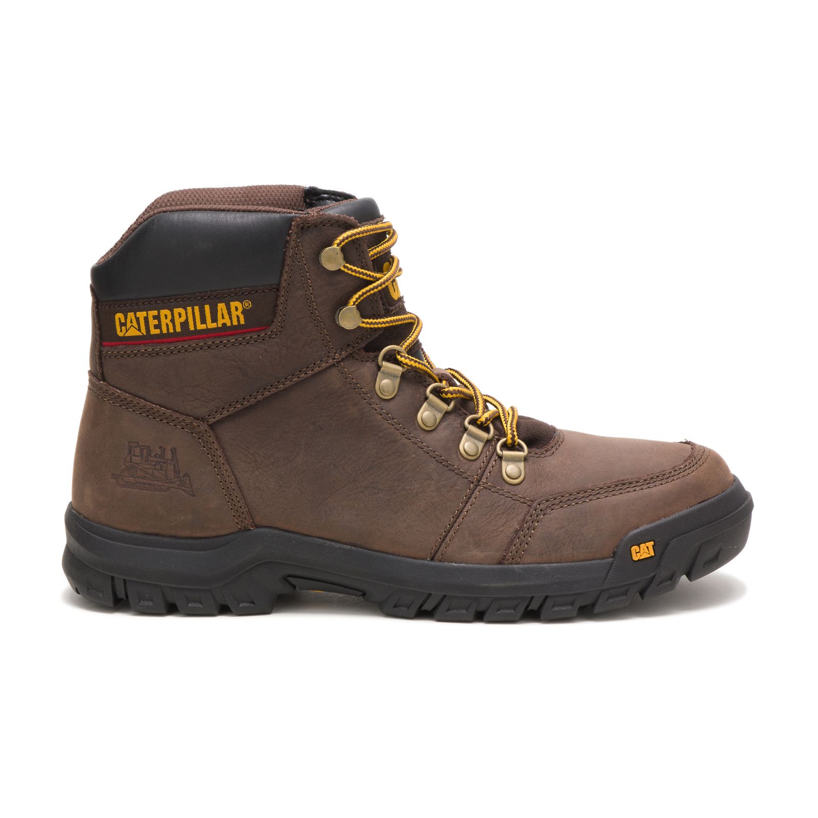 Caterpillar Outline Men's Work Boots Brown | Cat-507294