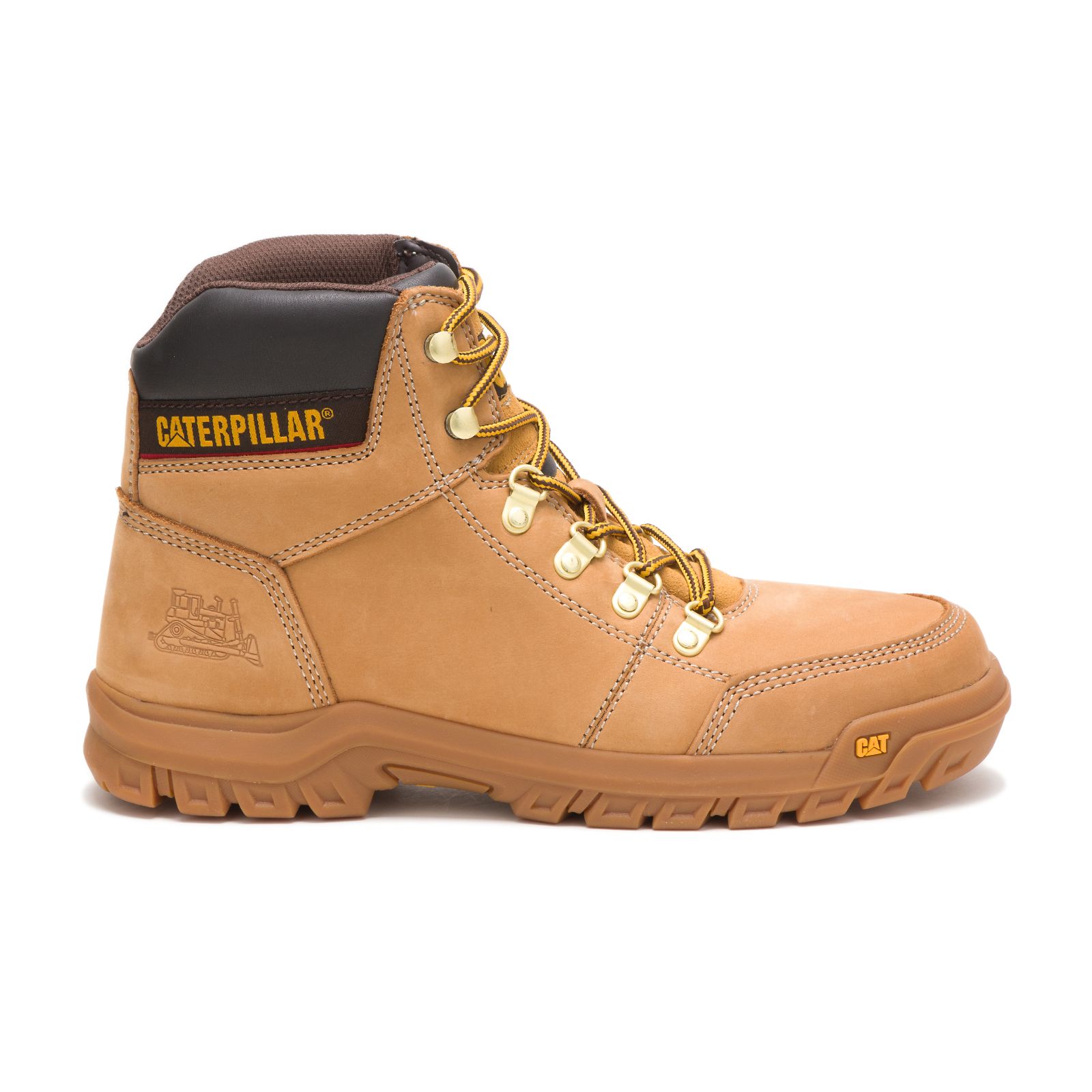 Caterpillar Outline Men's Work Boots Orange | Cat-320751