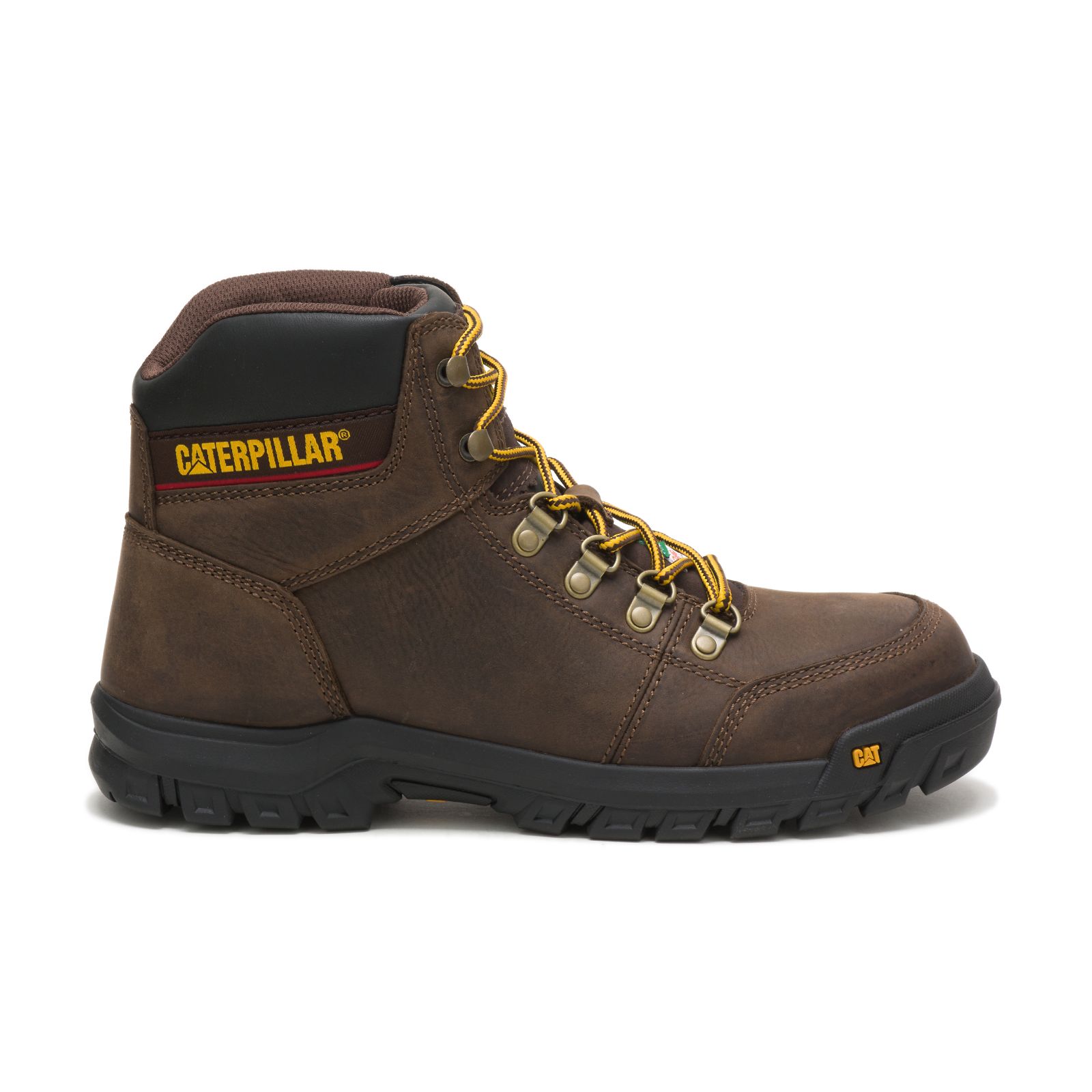 Caterpillar Outline Steel Toe Csa Men's Work Boots Brown | Cat-572198