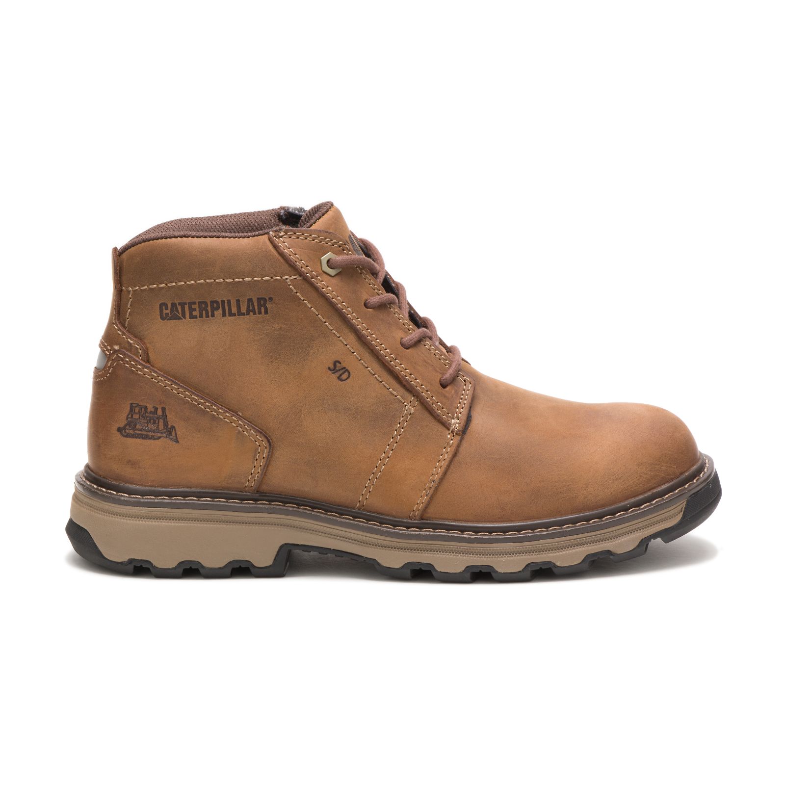 Caterpillar Parker Men's Work Boots Dark Beige | Cat-764328