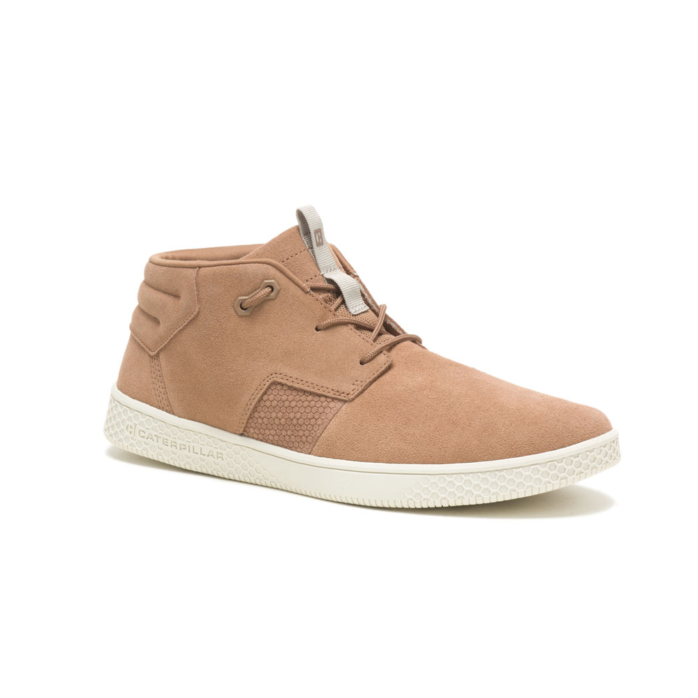 Caterpillar Pause Mid Men's Sneakers Khaki | Cat-014985