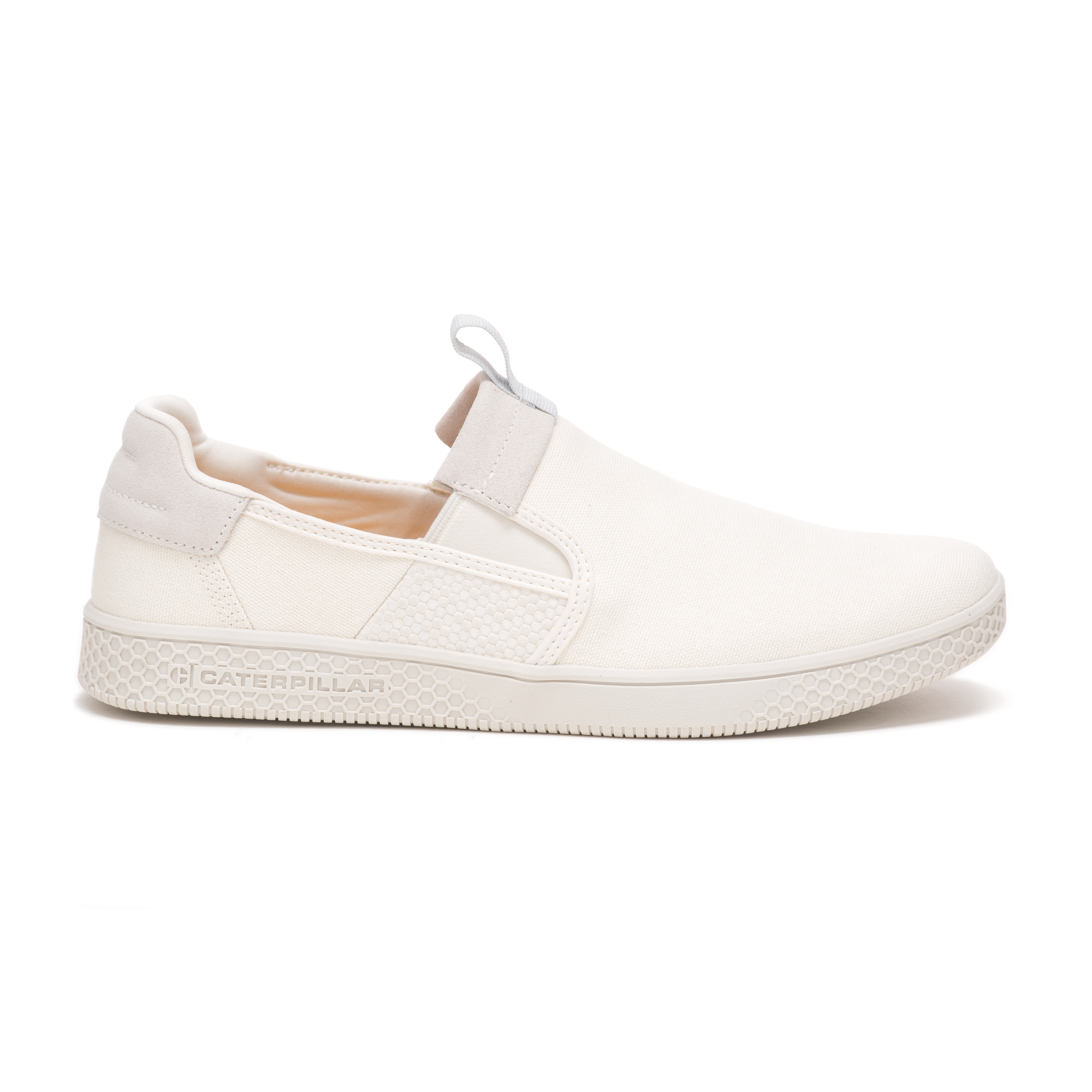 Caterpillar Pause Slip On Canvas Men's Casual Shoes White | Cat-259136