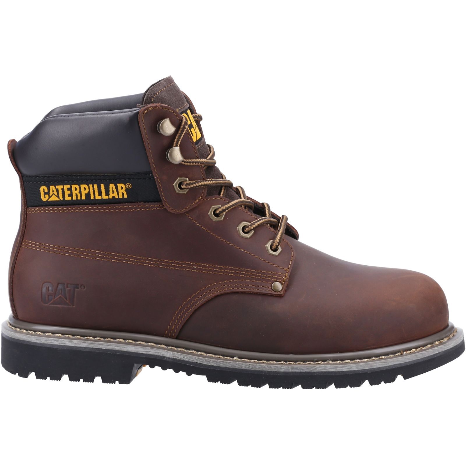 Caterpillar Powerplant St Hro Sra Men's Work Boots Brown | Cat-528039