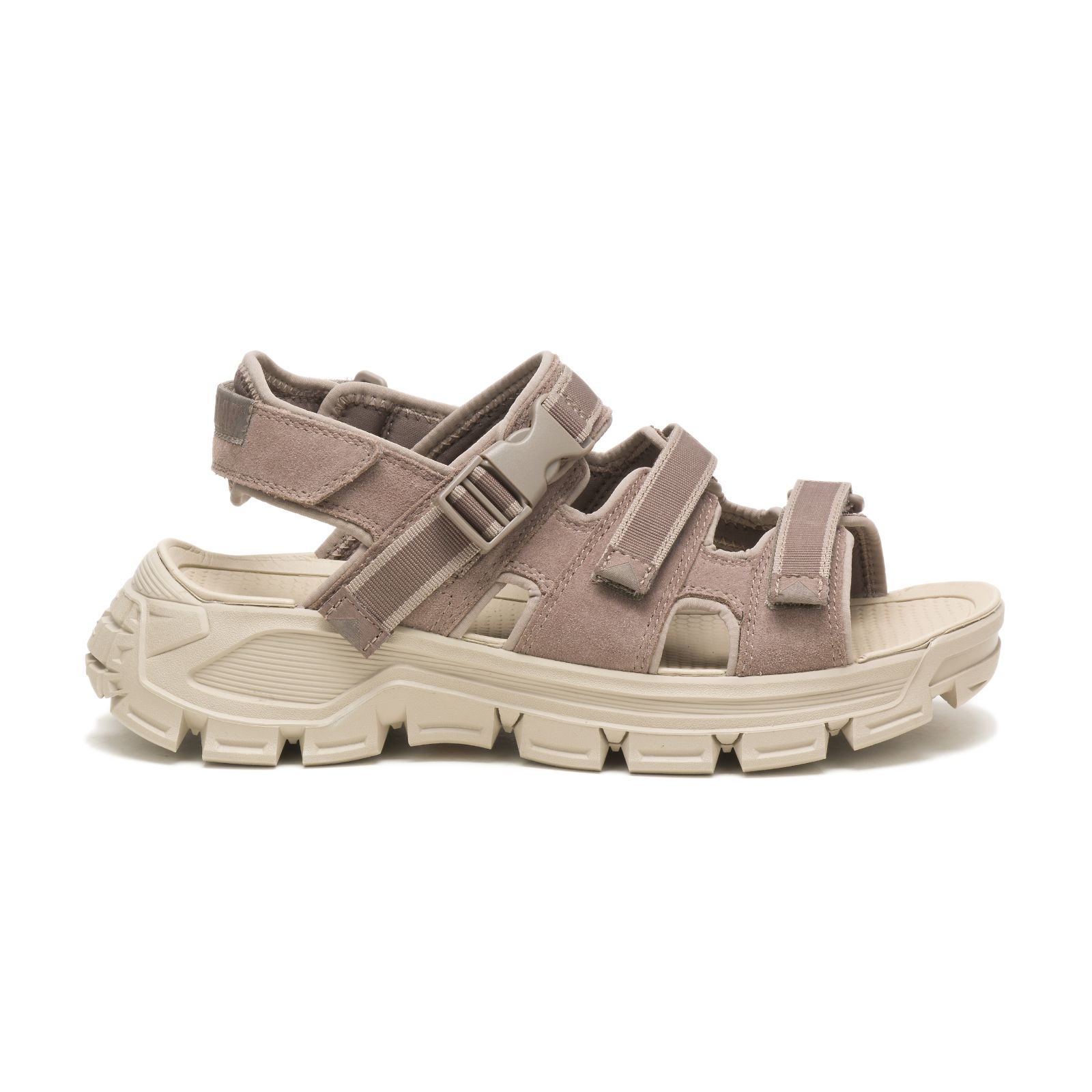Caterpillar Progressor Buckle Men's Casual Sandals Brown/Beige | Cat-614285