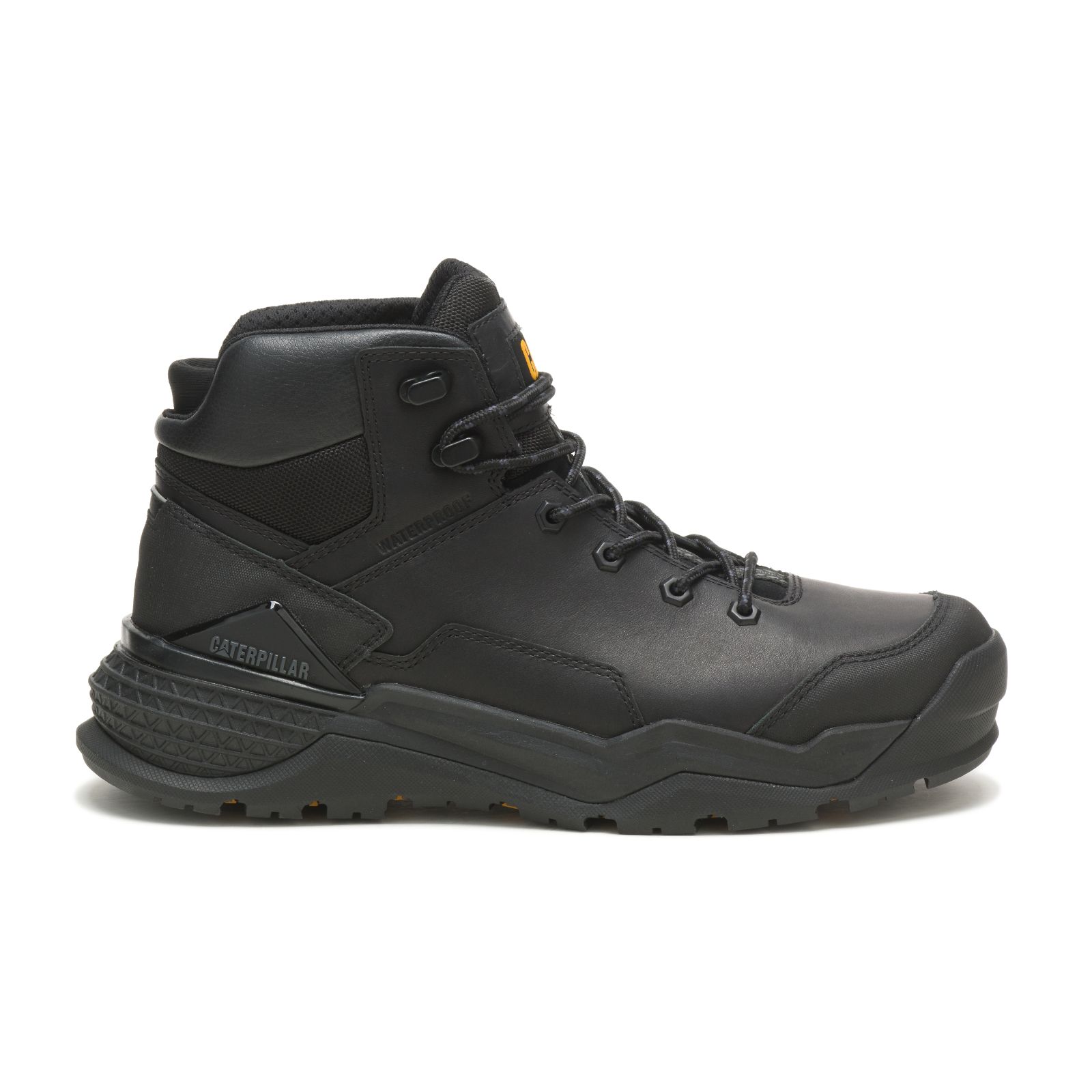 Caterpillar Provoke Mid Waterproof Men's Work Boots Black | Cat-983204