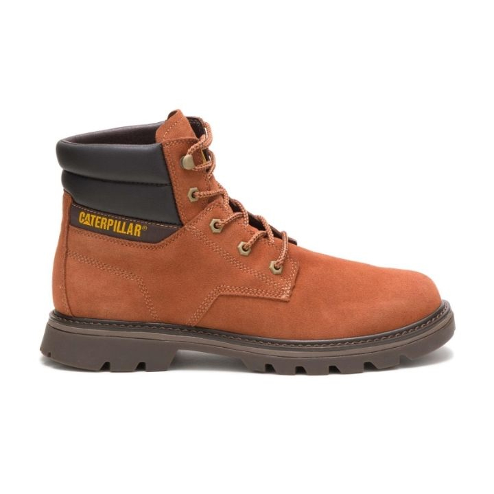 Caterpillar Quadrate Men's Casual Boots Brown | Cat-846139