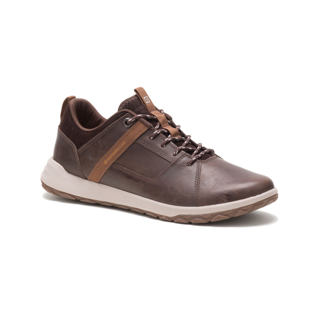 Caterpillar Quest Mod Men's Casual Shoes Coffee | Cat-239567