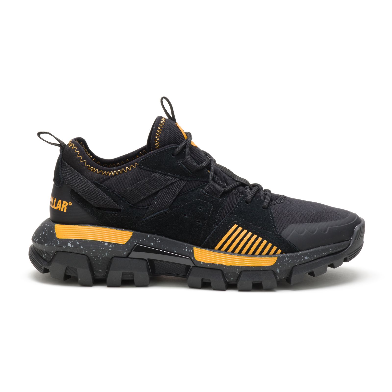 Caterpillar Raider Sport Men's Sneakers Black/Yellow | Cat-246579