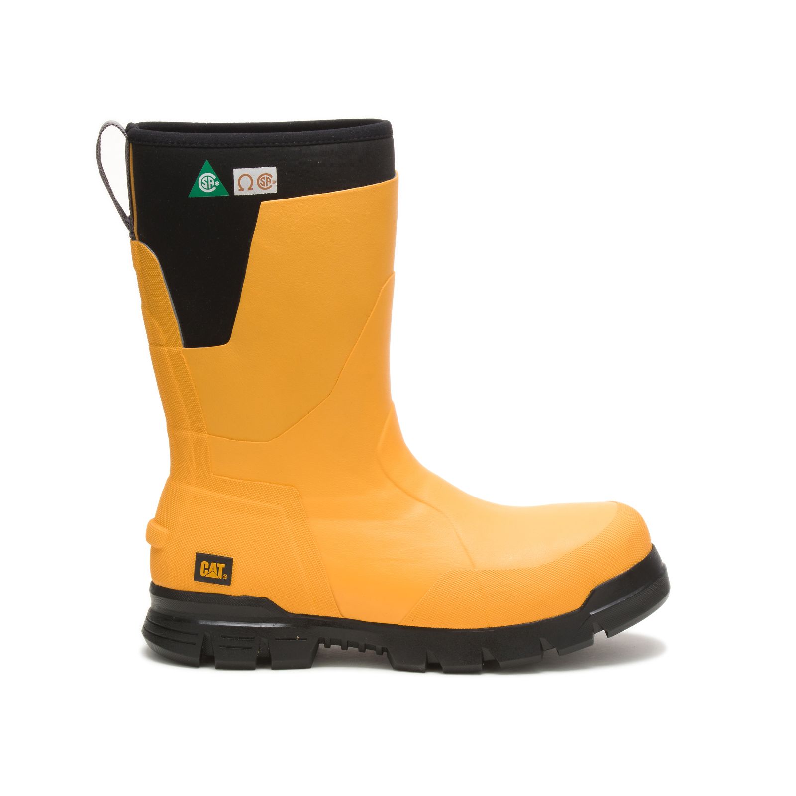 Caterpillar Stormers 11" Steel Toe Csa Women's Rubber Boots Yellow | Cat-812697