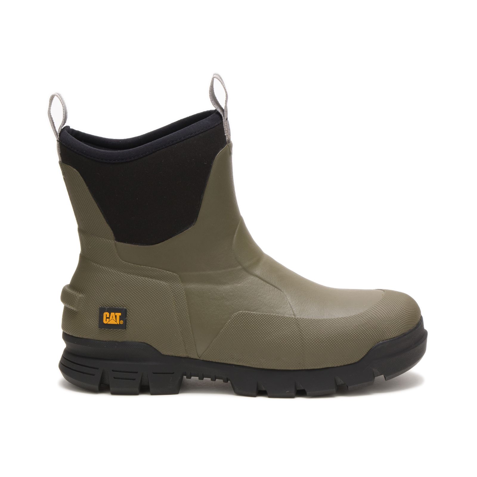 Caterpillar Stormers 6" Men's Rubber Boots Olive | Cat-365174