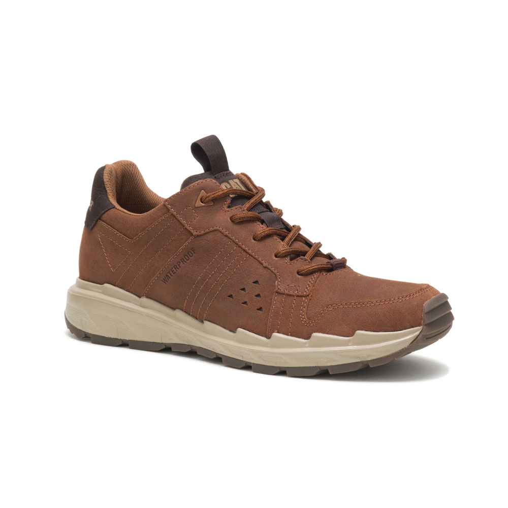 Caterpillar Stratify Lo Wp Men's Sneakers Coffee/Brown | Cat-924673