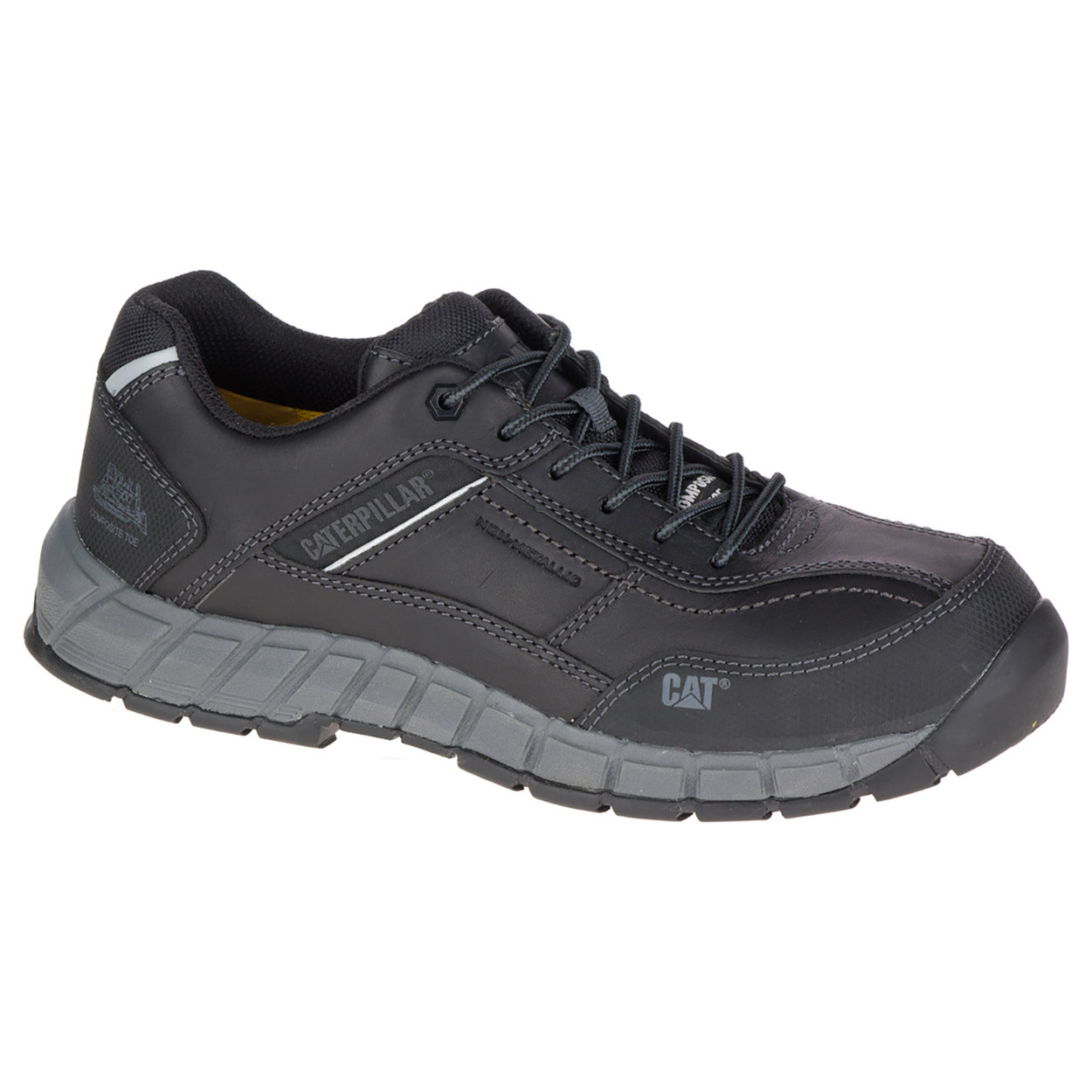 Caterpillar Streamline Leather Ct S1 P Hro Sra Sa Men's Safety Shoes Black | Cat-087352