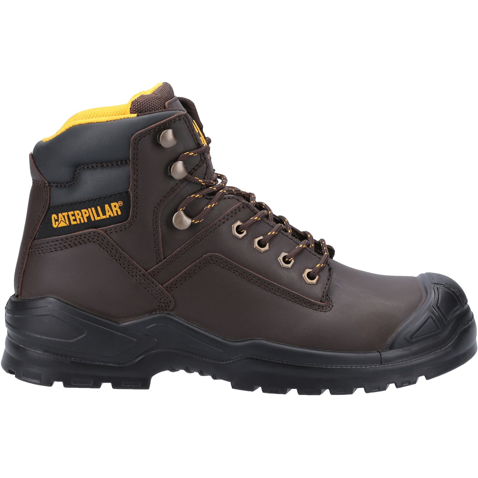 Caterpillar Striver Bump Steel Toe S3 Src Men's Work Boots Brown | Cat-286903