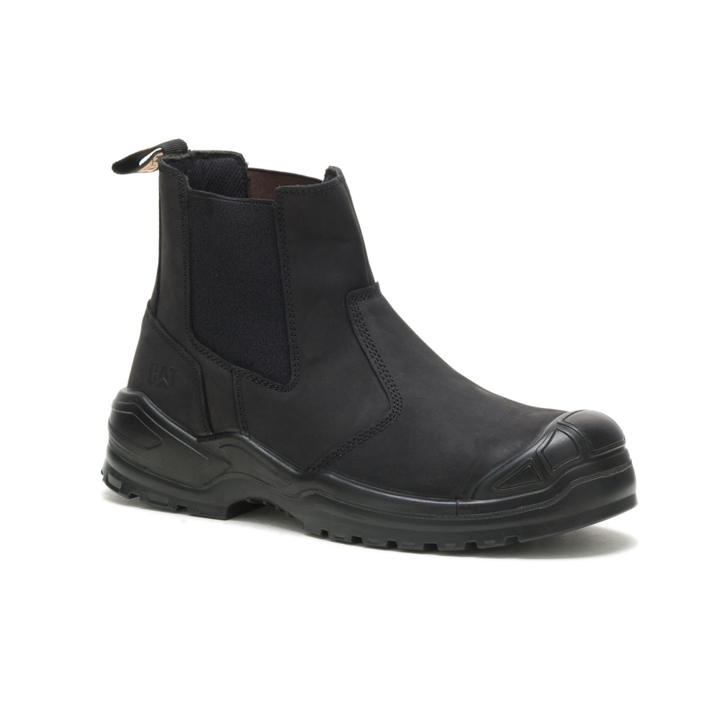 Caterpillar Striver Dealer Bump Astm Men's Safety Boots Black | Cat-934157