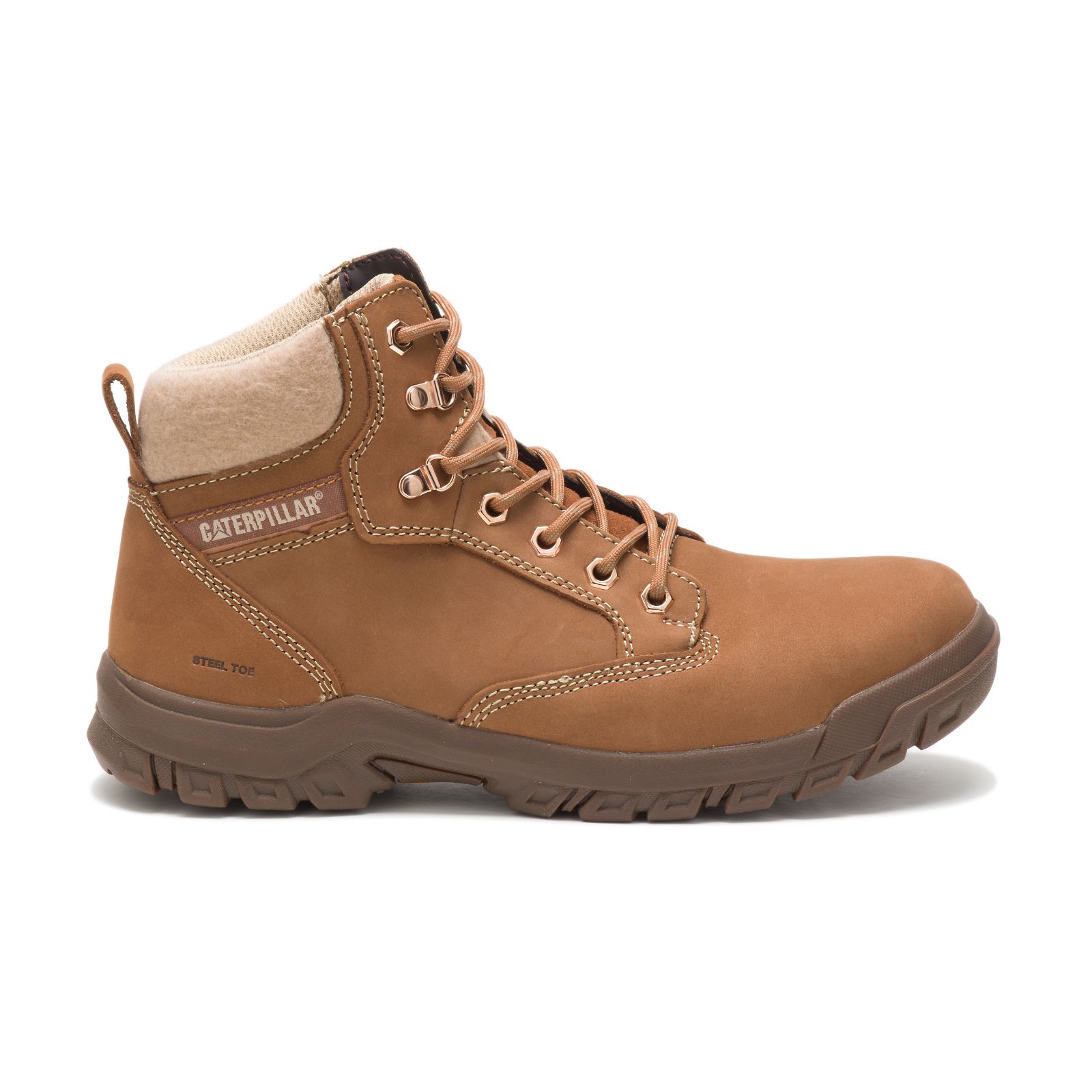 Caterpillar Tess Steel Toe Women's Steel Toe Boots Orange | Cat-495086