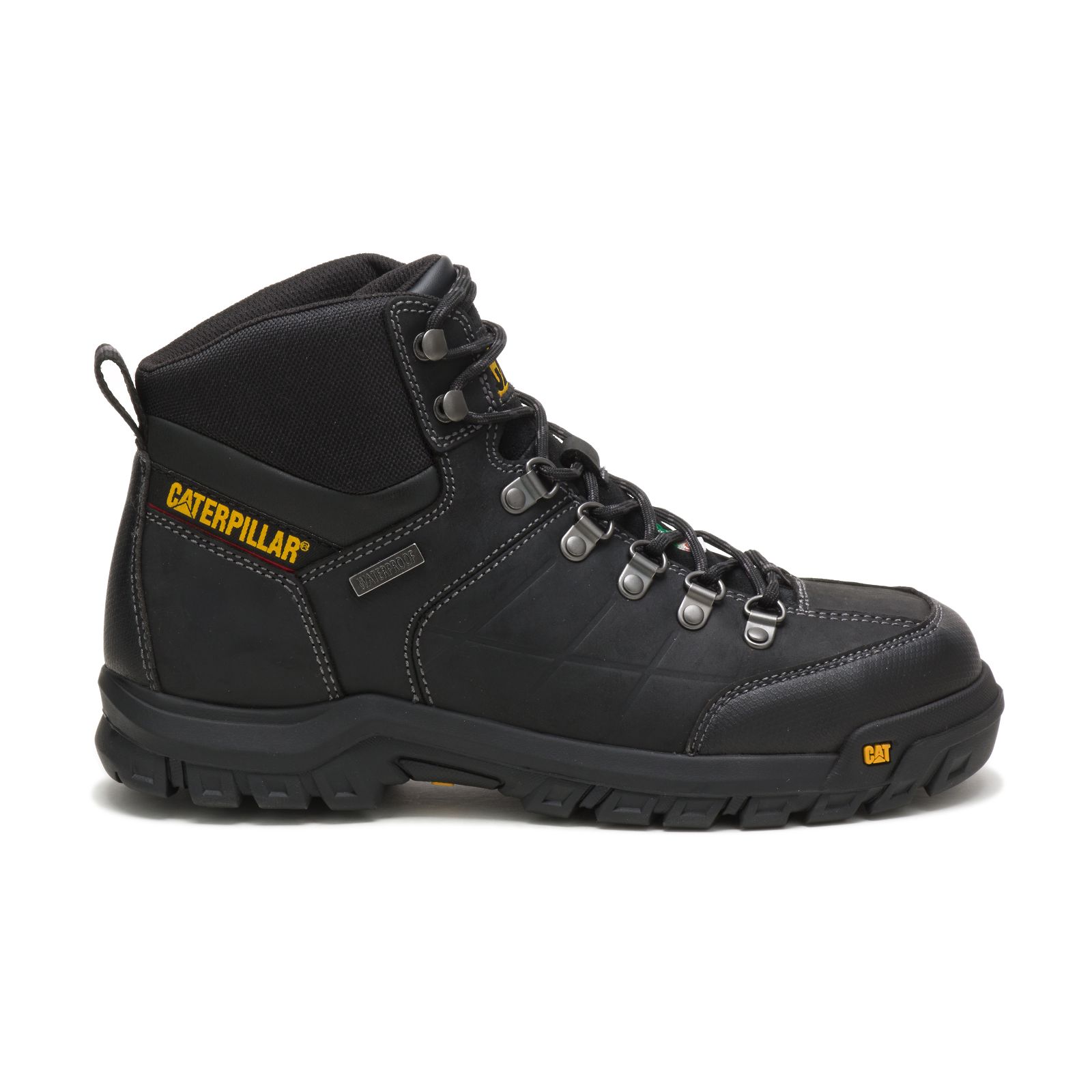 Caterpillar Threshold Waterproof Steel Toe Csa Men's Work Boots Black | Cat-854103