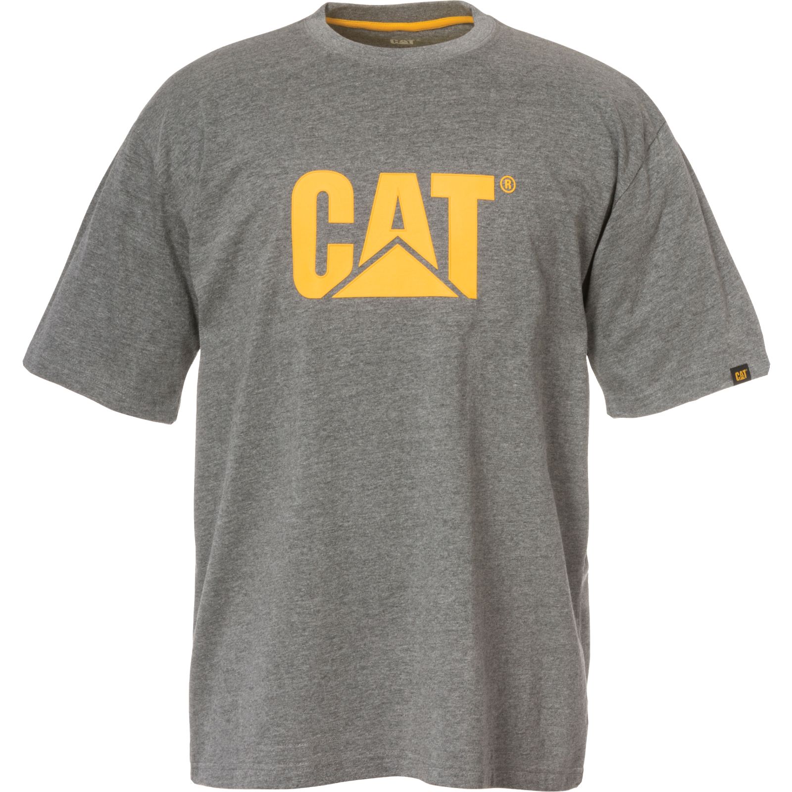 Caterpillar Trademark Men's T-Shirts Grey | Cat-631048